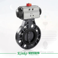 Pneumatic UPVC butterfly valve